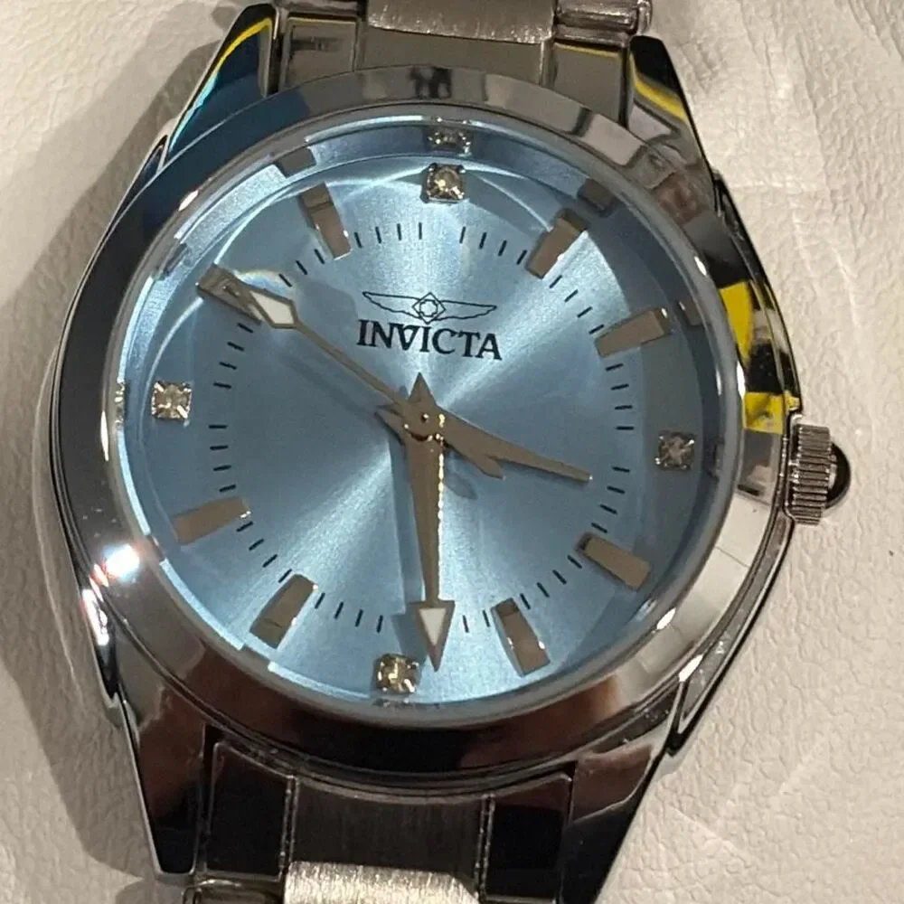 Invicta Women's Silver and Grey Watch